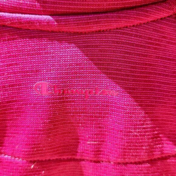 Pink fuschia Champion performance women's small petite pullover track ja… - Picture 4 of 7